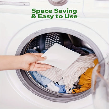 Laundry Detergent Sheets 85 Sheets 170 Loads – Liquid-Free Eco Laundry Strips, No Plastic Jug, Fresh Linen Scent, HE & Standard Washer Compatible