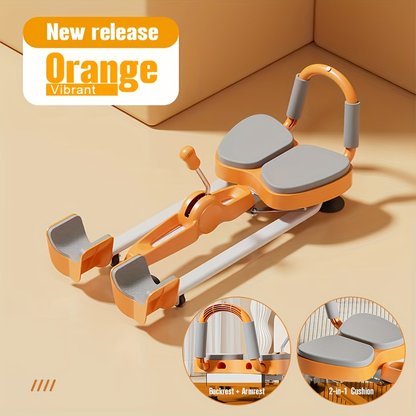 Leg Stretcher Splits Trainer 2-in-1 – 180° Adjustable, 7-Level Foot Support, Backrest & Plank Support, Foldable Ligament Stretcher for Yoga, Dance & Gymnastics