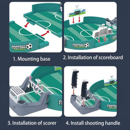Tabletop Soccer Game for Kids – Portable 2 Player Football Board Game, Parent-Child Competitive Table Football Toy, Durable PP Material, Indoor Family Party Game, Birthday Christmas Thanksgiving Gift