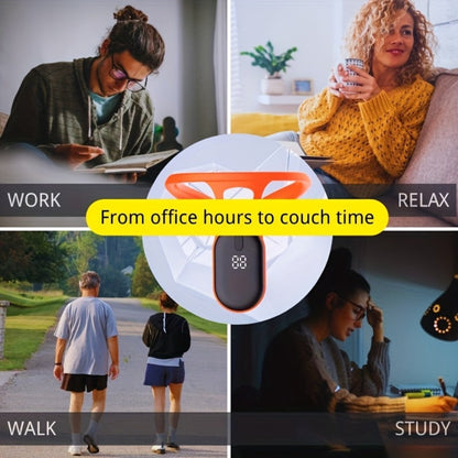 Posture Corrector Smart Vibration Reminder 1pc or 2pcs - Auto-Sensing 25° Slouch Alert USB Rechargeable Neck Back Support Trainer for Desk Office Gaming, Breathable ABS Silicone, Gift Ready