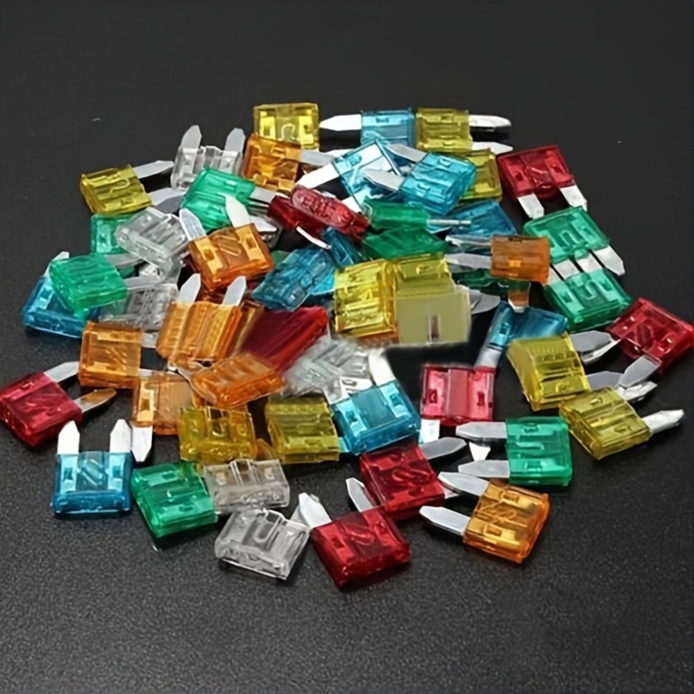 600pcs Truck Blade Fuse Kit (2 Boxes, 300pcs Each) | Complete Automotive Fuse Assortment for Vehicle Maintenance - Essential Truck & Car Fuse Set with Mixed Amperages - Reliable Auto Accessories for Repairs by JAHY2TECH
