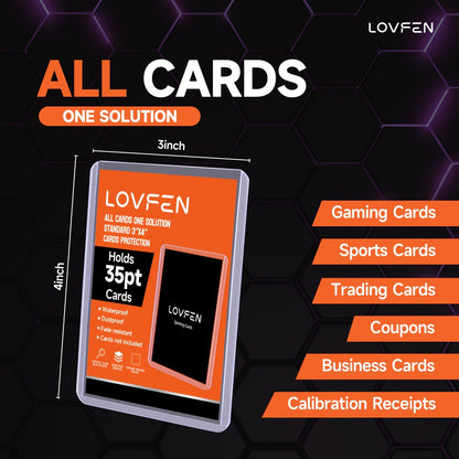 Card Toploads & Sleeves 3x4 Hard Plastic Combo - 100/200/500/2000 Count Regular Top Loading Card Holders for Baseball Football Sports Trading Cards