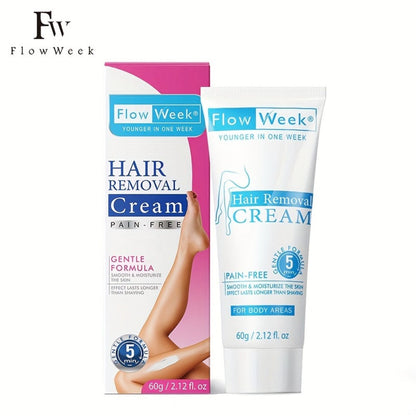 Hair Removal Cream for Men Gentle Fast-Acting Alcohol-Free Depilatory Cream Body Legs Arms Chest Back Intimate Areas Painless Smooth Skin Hair Remover Sensitive Skin Safe 1pc 3pc 5pc Value Pack