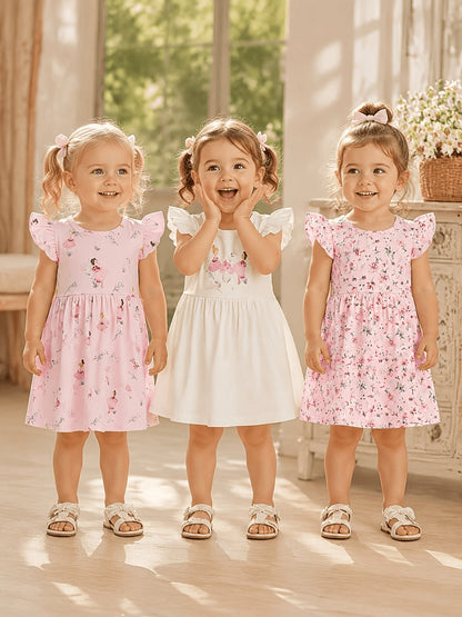 Baby Girl Dress Set - Coordinated Outfit 032357