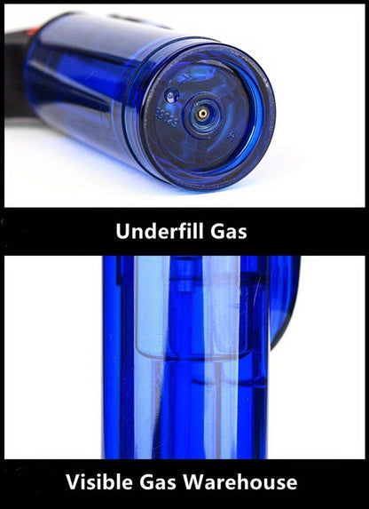 Butane Torch Lighter 6pcs Big Jet Flame Refillable & Adjustable Mini Blow Torch - Gift Box Set for Camping, Grill, BBQ, Culinary, Soldering & Welding | Butane Not Included