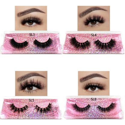 Russian DD Curl False Eyelashes 20 Pairs 5 Mix Styles – Cat Eye Extra Thick Fluffy Natural Reusable Lightweight Lash Multipack for Daily Wear, Parties & Special Occasions