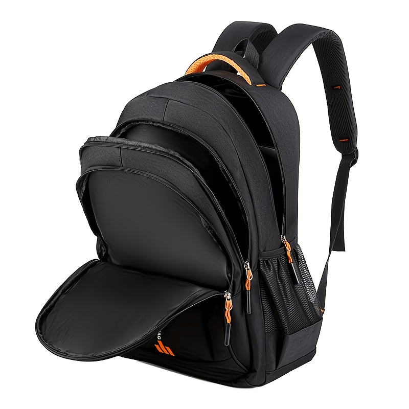 Business Travel Backpack for Men – Large Capacity Durable Nylon, Multi-Compartment, Adjustable Shoulder Straps, Dual-Purpose Campus & Work Bag | Available as Body Bag or Handbag & Shoulder Bag Set