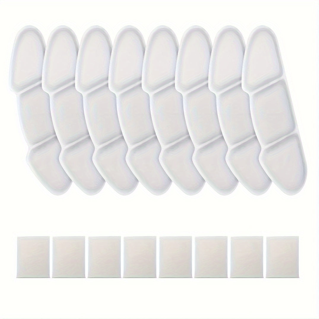 Pet Water Fountain Replacement Filters – 8 Filter Cartridges & 8 Cleaning Sponges for 132oz / 4L Stainless Steel Cat & Dog Water Fountain, Easy Installation, No Battery Required