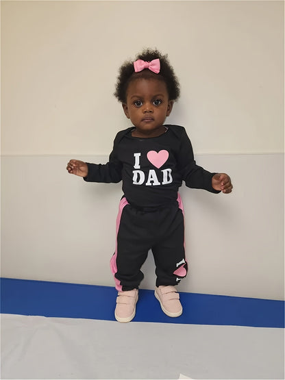 Baby Girl Casual Outfit Set - Everyday 9109