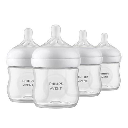 Anti-Colic Baby Bottle Set - Wide-Neck Leak-Resistant Design Style 8085