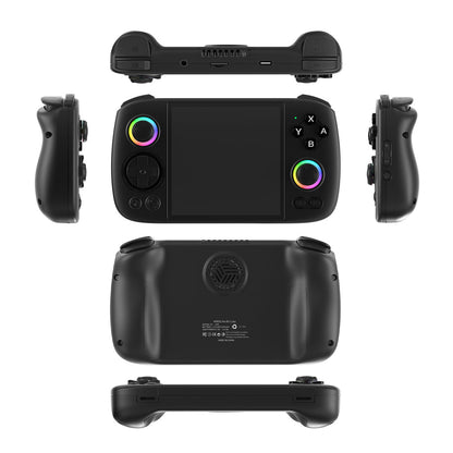 Anbernic RG Cube Retro Handheld Game Console Android 13 Square 3.95" IPS 720×720 Hall Effect Joysticks RGB DP Output 8GB RAM 128GB 5200mAh Battery Drift-Free Portable Emulator for Kids Teens Adults