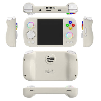 Anbernic RG Cube Retro Handheld Game Console Android 13 Square 3.95" IPS 720×720 Hall Effect Joysticks RGB DP Output 8GB RAM 128GB 5200mAh Battery Drift-Free Portable Emulator for Kids Teens Adults