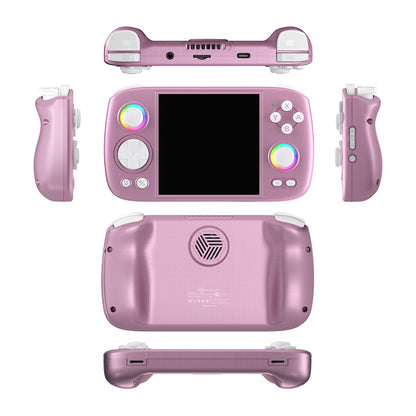 Anbernic RG Cube Retro Handheld Game Console Android 13 Square 3.95" IPS 720×720 Hall Effect Joysticks RGB DP Output 8GB RAM 128GB 5200mAh Battery Drift-Free Portable Emulator for Kids Teens Adults