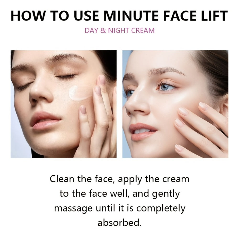 Peptide Collagen Firming Face Cream 120g – 2-Minute Instant Lifting Day & Night Moisturizer with Hyaluronic Acid, Anti-Aging Wrinkle Smoothing Cream for Women All Skin Tones