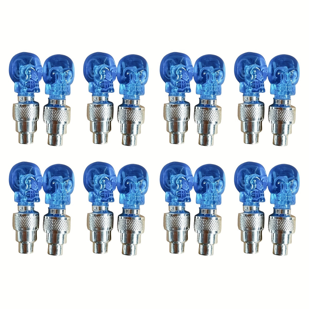 LED Breathing Light Tire Valve Caps – Running Horse & Wind Fire Wheel Light Effect for Car & Motorcycle Wheels
