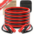 Jumper Cables for Car Battery FT Booster Cable Heavy Duty 600 A CCA Jumper Cable with Carrying Bag Jump Start Battery Kit for Pickup Truck RV Vans SUV