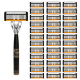 1 Handle + 36 Blades