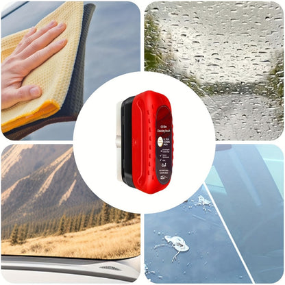 Car Glass Oil Film Remover Kit 3-Pack – Automotive Windshield Cleaner with Applicator Brush, Rain Repellent Coating & Degreaser Solution for Front Windows, 4.06oz
