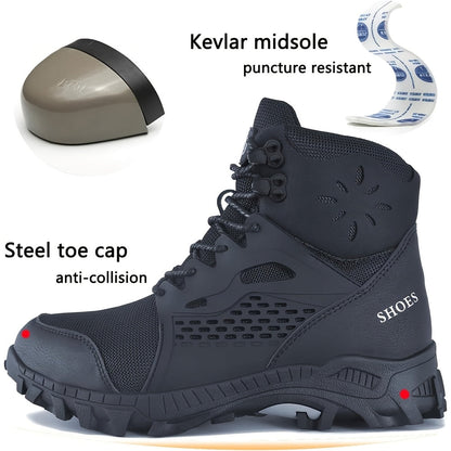 Unisex Work & Safety Boots - Steel Toe Protection