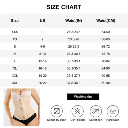 Postpartum Waist Cincher Adjustable – Double Layer Tummy Control Shaping Belt for Curvy Figures – Postpartum Recovery & Fitness Waist Trainer for Women, Black, XS to XXXL