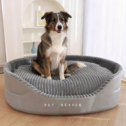 Large Dog Bed Washable Orthopedic Pet Bed – Machine Washable, Bite Resistant, Anti-Slip, All Season Comfort for Medium & Large Dogs, Removable Cover