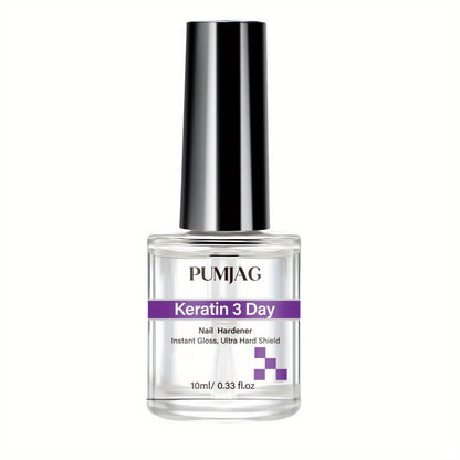 Nail Strengthening Oil Serum – 3-Day Manicure Treatment with Biotin, Vitamin A E C & Calcium for Brittle Nails | Formaldehyde-Free Nail Repair & Growth Serum 0.34oz