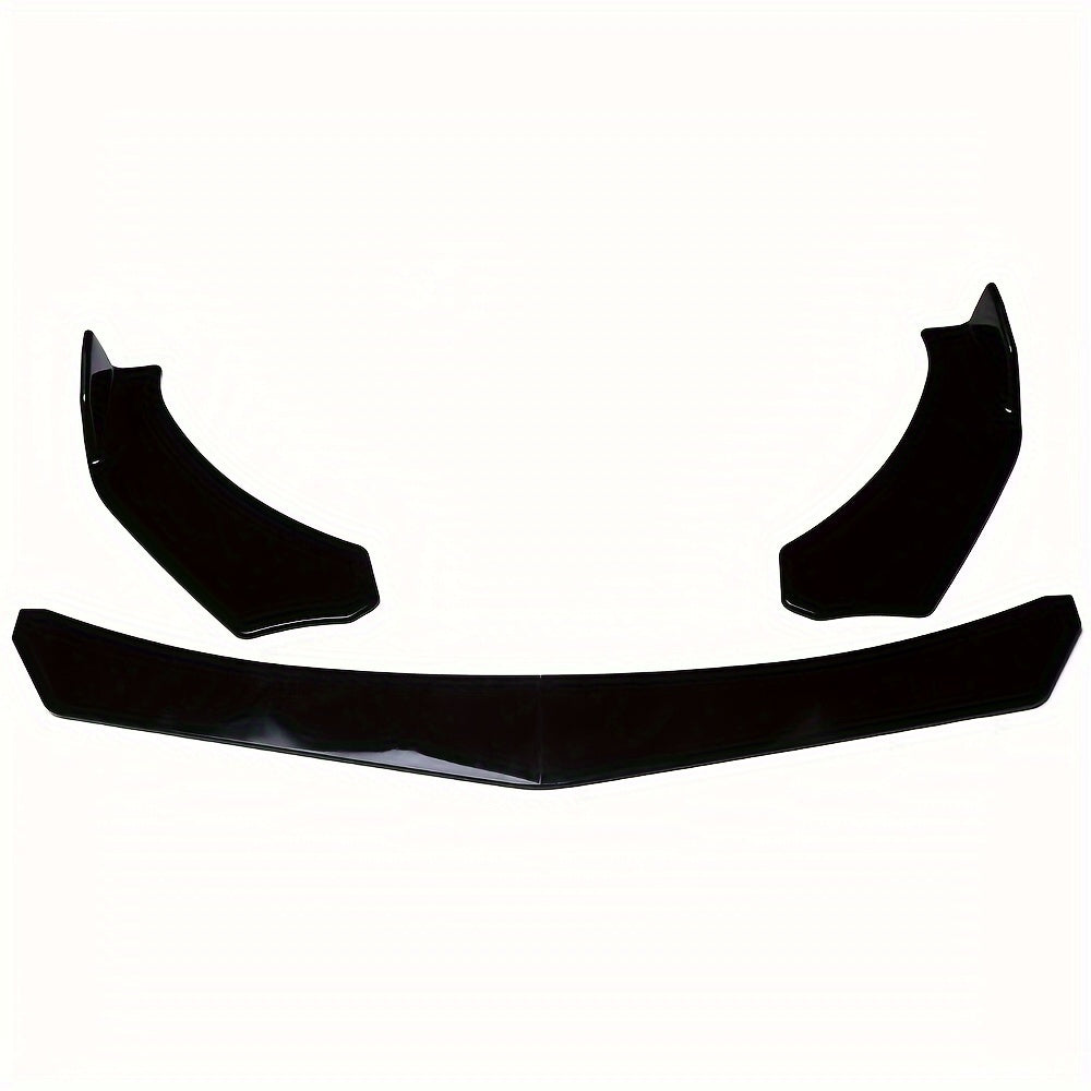 Car Front Bumper Lip Splitter Spoiler And Strut Rods for Ford for Mustang 2000-2021, 2015-2021 for DODGE Challenger for Srt Hellcat, for Infiniti G37 Coupe Sedan