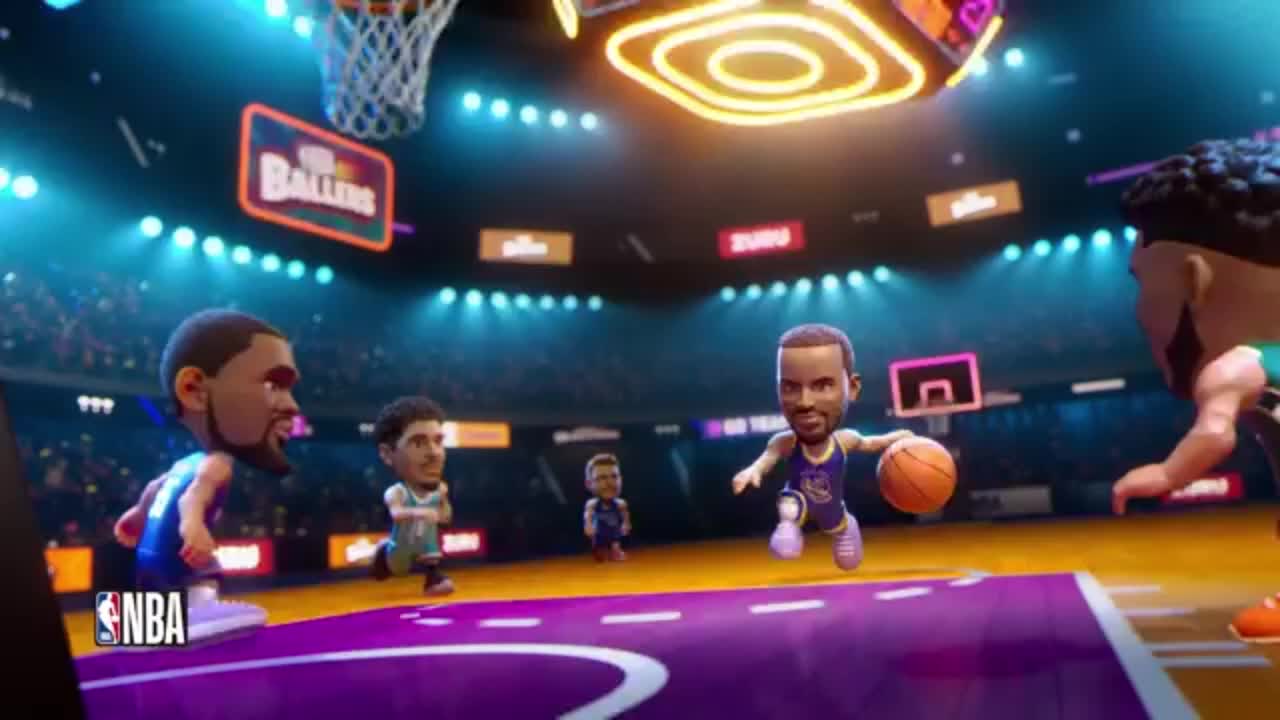 NBA Ballers Mystery Capsule Figurine Series 1 by ZURU – Surprise Unboxing Mini NBA Player Collectible Toy for Boys, Sports Fans & Collectors, Random Basketball Figure Blind Box Gift