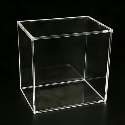 Stackable Acrylic Display Case for ETB & Booster Box – 5mm Thick Clear Magnetic Closure Protective Case for Pokemon Elite Trainer Box, Trading Cards, Collectibles & Sports Memorabilia