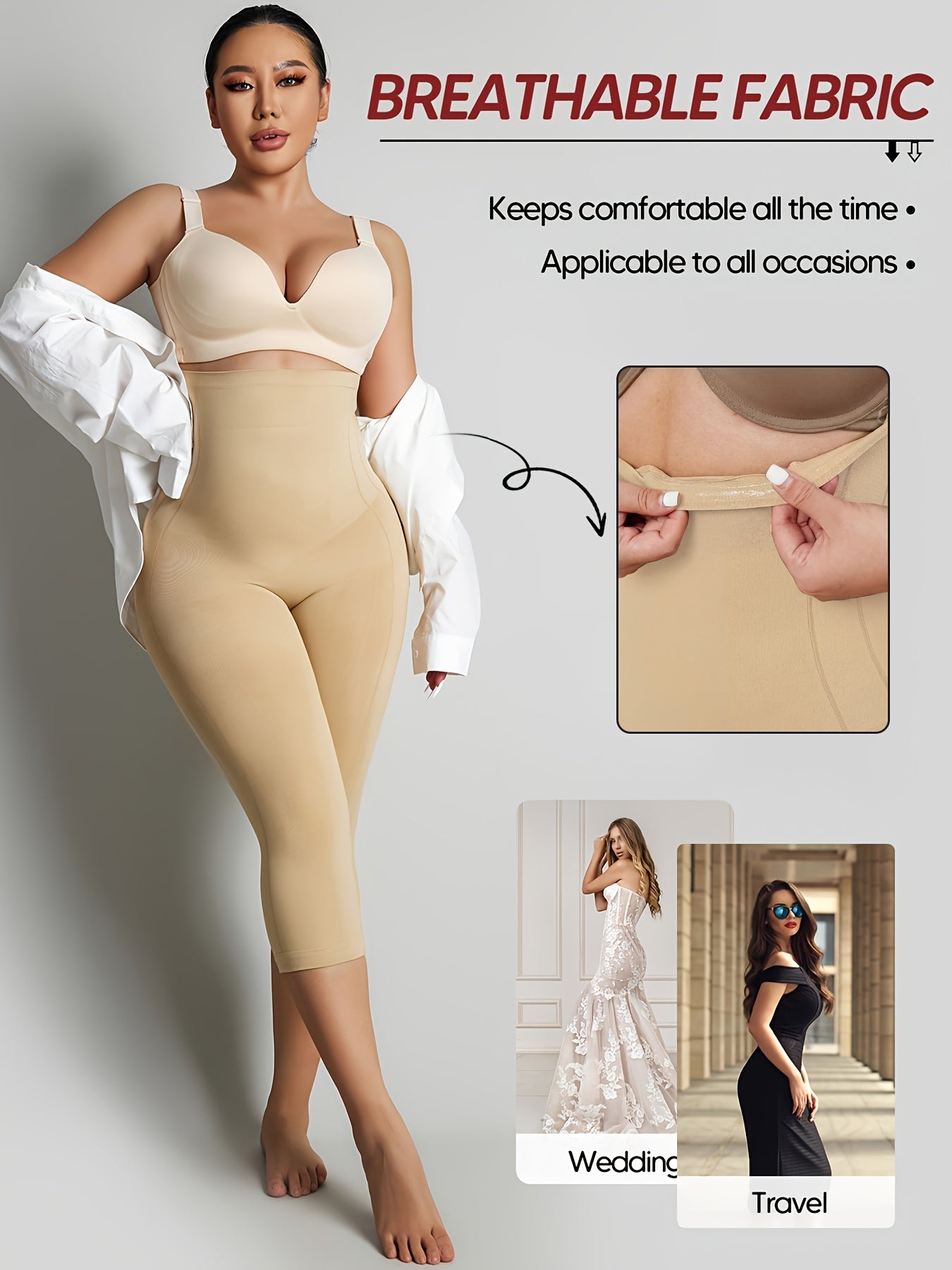 Unisex Shapewear Shorts - High-Waist