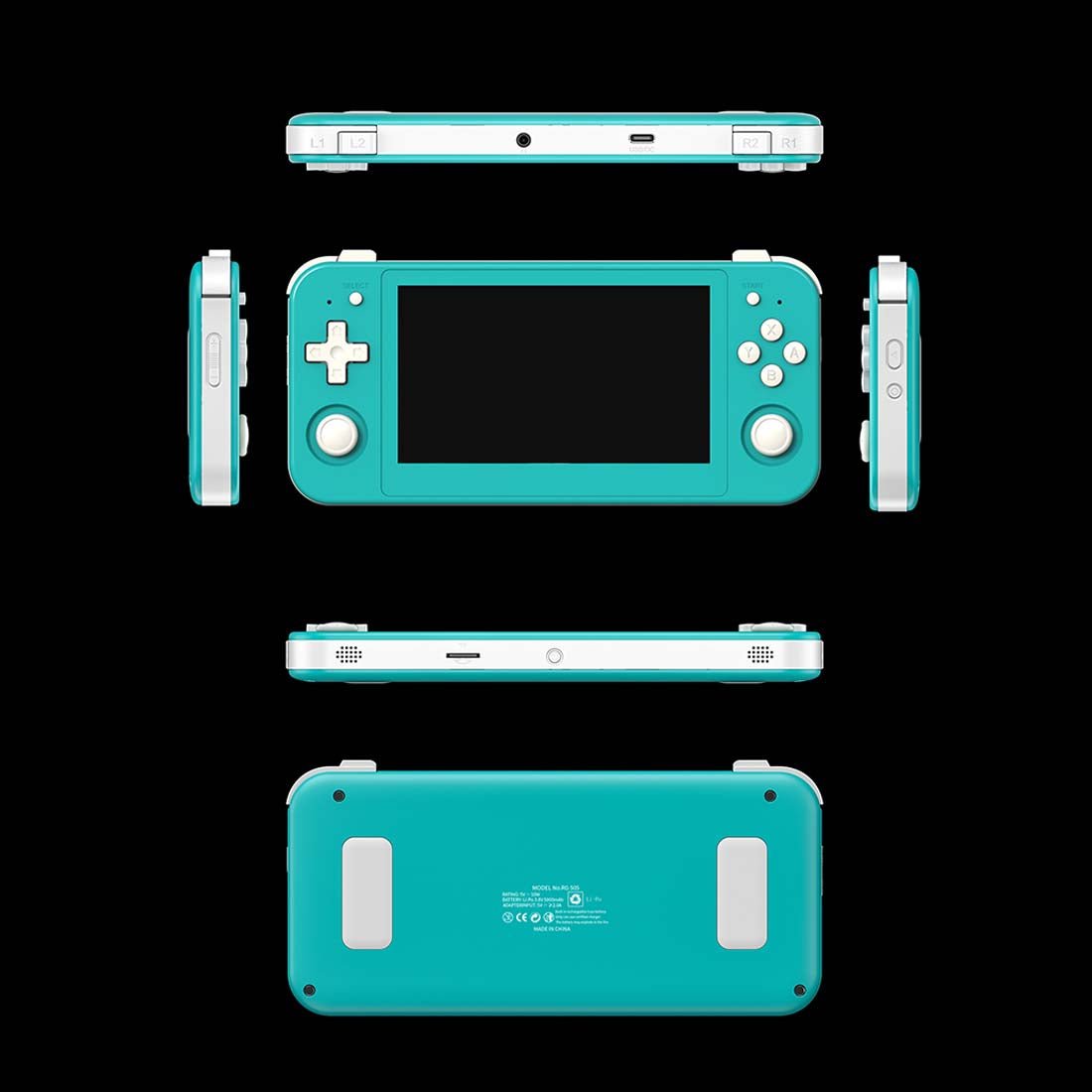 Anbernic RG505 Handheld Game Console Android 12 OLED 4.95-Inch Retro Emulator 5000mAh Hall Effect Joystick Wi-Fi Bluetooth