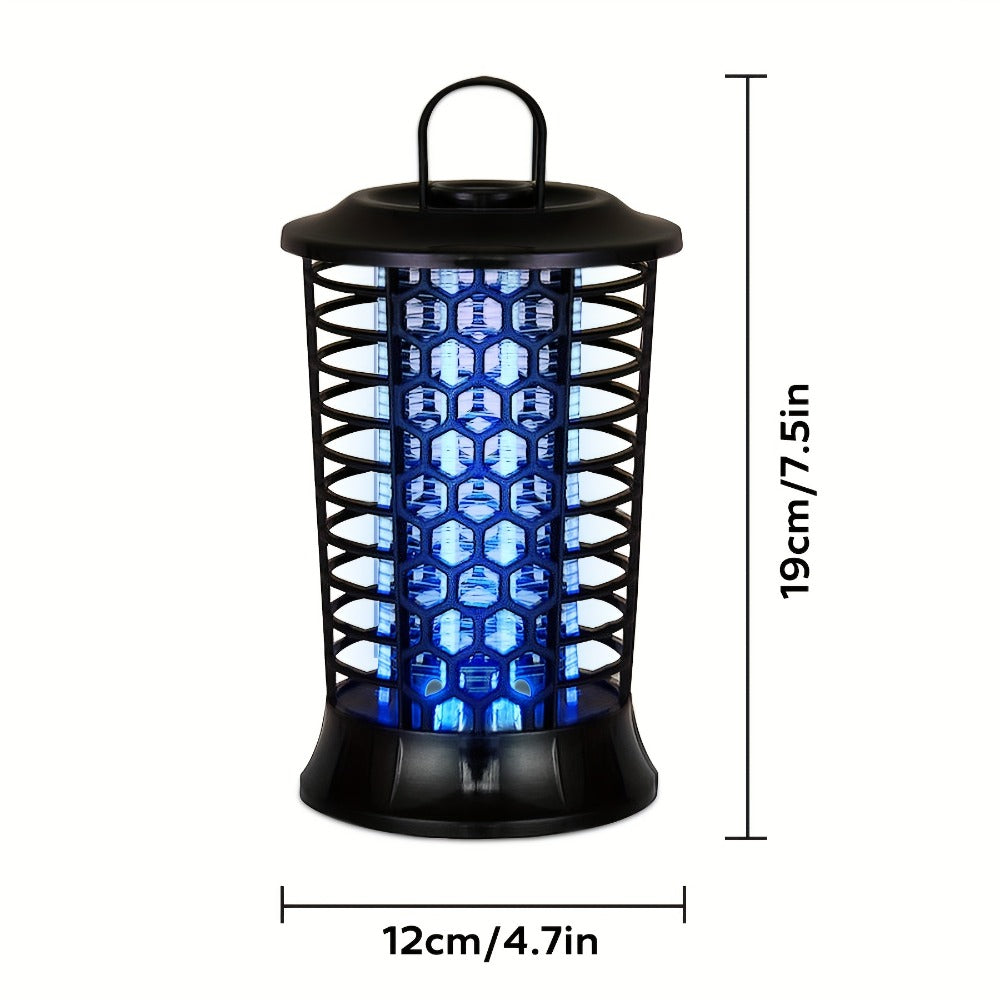 Bug Zapper Indoor Mosquito Killer - Electric Insect Trap Plug-In UV Light Fly Zapper for Home, Bedroom, Kitchen, Fruit Fly & Gnat Trap, Silent Mosquito Lamp Night Light