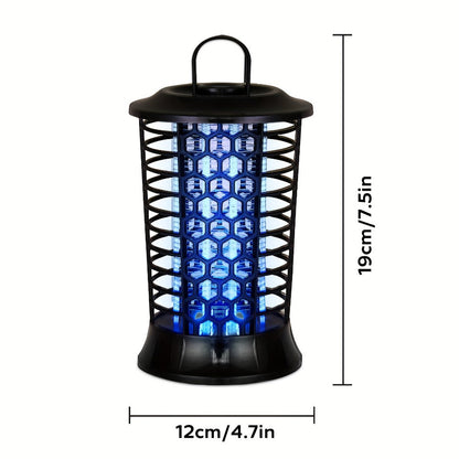 Bug Zapper Indoor Mosquito Killer - Electric Insect Trap Plug-In UV Light Fly Zapper for Home, Bedroom, Kitchen, Fruit Fly & Gnat Trap, Silent Mosquito Lamp Night Light