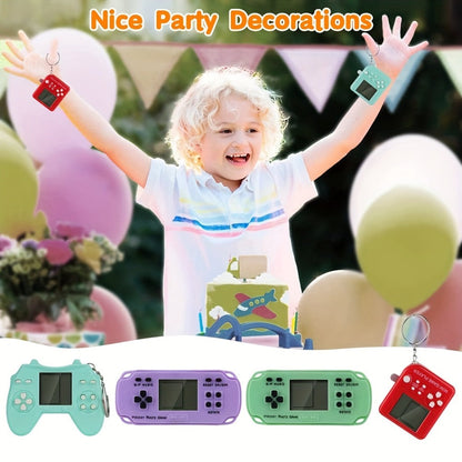 Video Game Controller Keychain Party Favors 6 or 12 Pack – Multi-Color Gamer Controller Keychains Fidget Toys for Kids Birthday Bag Fillers, Easter Basket Stuffers & Classroom Prizes