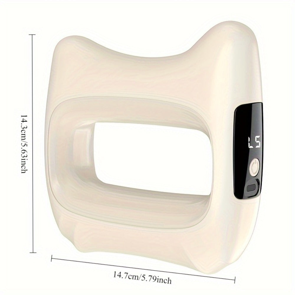Massage Ring Fascia Massager – Mini Neck Waist & Full Body Muscle Relaxing Ring with Massage Belt, Multi-Function Fitness Relaxation Tool for Back, Waist & Neck, Portable Gift for Men Women
