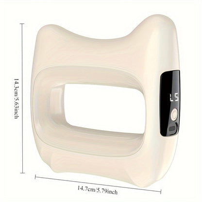 Massage Ring Fascia Massager – Mini Neck Waist & Full Body Muscle Relaxing Ring with Massage Belt, Multi-Function Fitness Relaxation Tool for Back, Waist & Neck, Portable Gift for Men Women