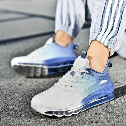 Men's Running Shoes - Breathable Comfort & Cushioned Support