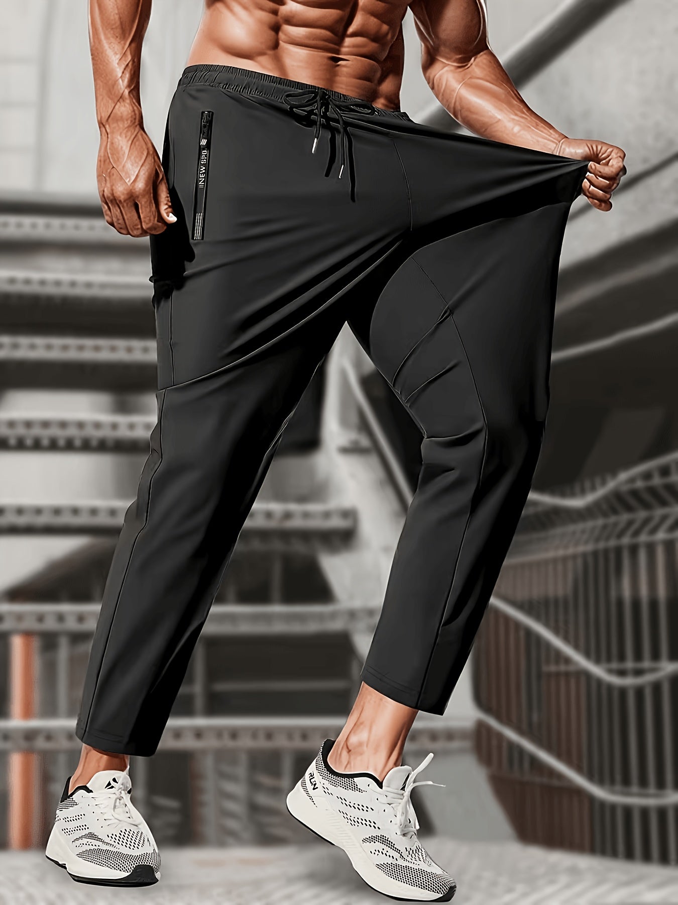 Men's Casual Pants - Quick Dry With Pockets