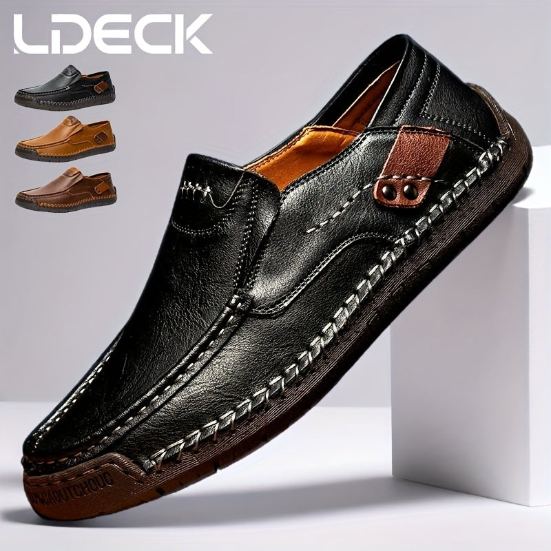 Men's Loafers & Flats - Breathable Mesh Slip-On for Outdoor & Travel 153701