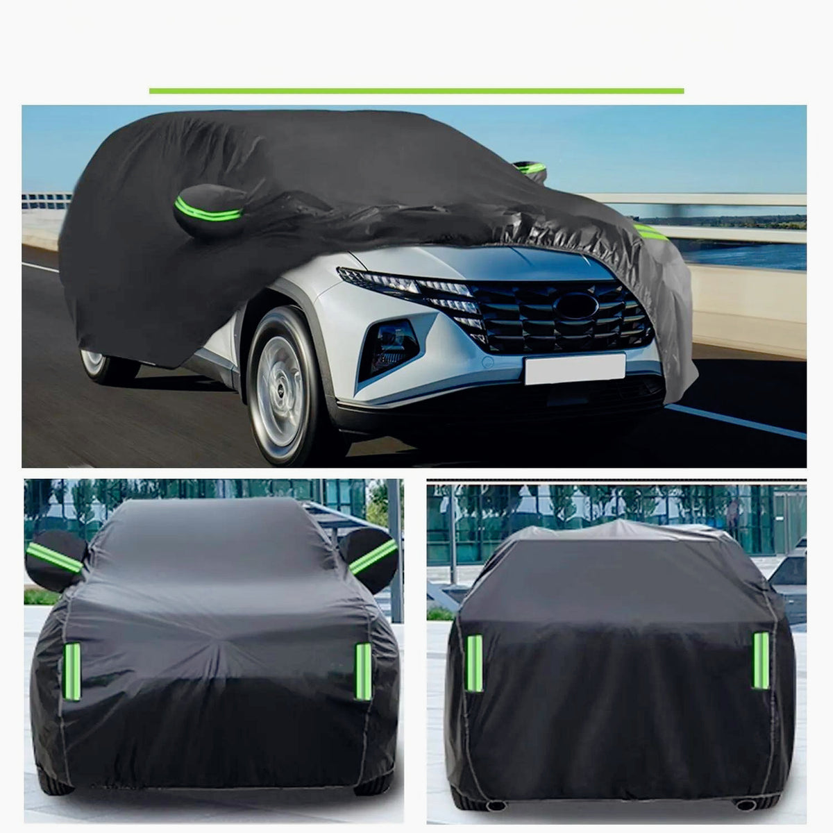 Comprehensive Car Cover Designed to Shield Your SUV Or Sedan from Sunlight, Rain, Snow, And Harmful UV Rays, Providing Frost Protection