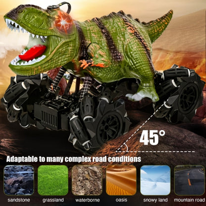 Monster Stunt RC Car with LED Lights Sound & Mist Spray – 360° Drift Remote Control Monster Truck, All-Terrain Indoor Outdoor Toy for Boys Girls Ages 6+, Birthday Christmas Gift