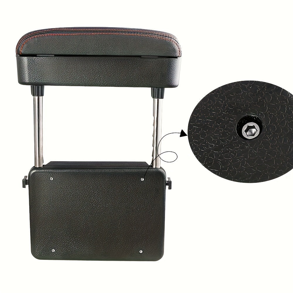 New Universal Car Armrest Box Elbow Support Adjustable Car Center Console Arm Rest Car Styling Auto Seat Gap Organizer Arm Rest