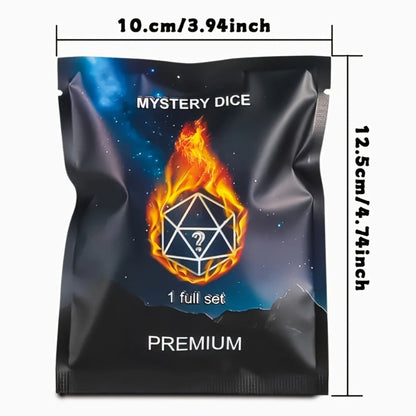 Mystery Dice Blind Box 7-Piece Polyhedral DnD Dice Set – Surprise Boutique Gaming Dice for Dungeons and Dragons, Tabletop RPG, Pathfinder, Party Games, Unique Gamer Gift Ages 14+