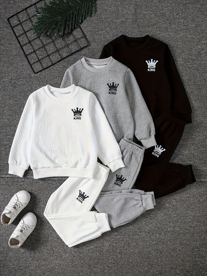 Boys Clothing Multipack - 4-Piece Casual Sportswear Set
