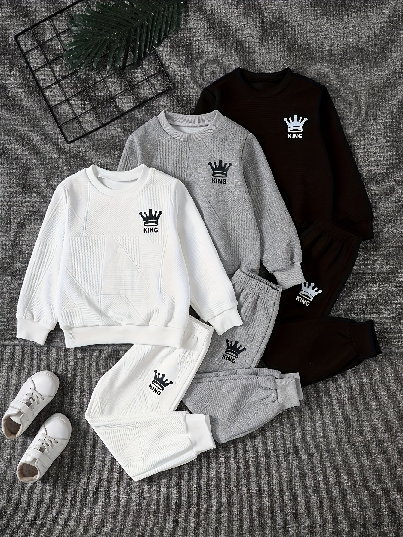 Boys Clothing Multipack - 4-Piece Casual Sportswear Set
