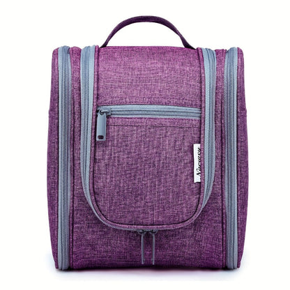Hanging Toiletry Bag for Women Large Capacity Travel Makeup Organizer Bag with Hook Multi-Compartment Waterproof Cosmetic Pouch 16 Prints for Cruise Gym