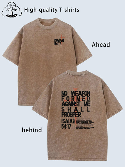 Men's Vintage T-Shirt - Round Neck Short Sleeve Everyday Style