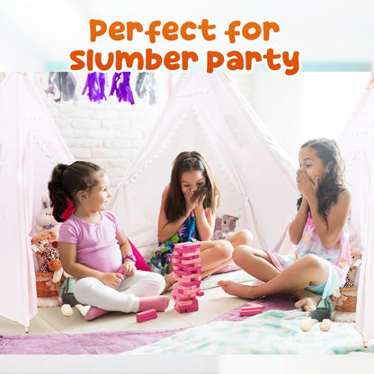 Kids Teepee Tent Indoor Outdoor Play Tent – Nordic Conical Princess Playhouse, Washable Kids Play Tent for Toddlers & Children | White, Blue, Pink, Star | Birthday Christmas Gift