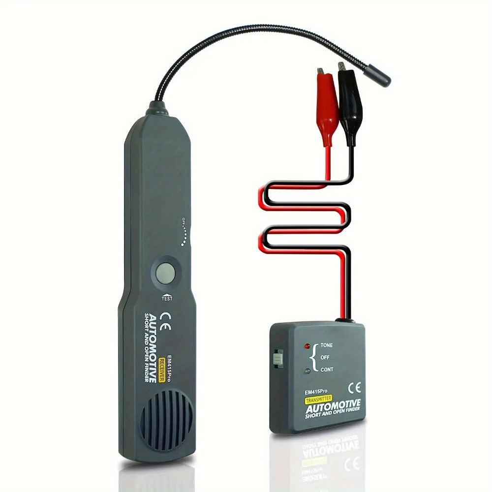 EM415PRO Automotive Circuit Tracer & Short Circuit Detector – Open Circuit Finder, Wire Tracer Tool for Car Electrical Fault Diagnosis, 6-42V DC