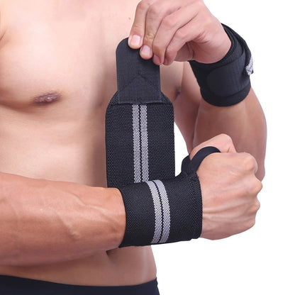 Weightlifting Wrist Wraps – Professional Wrist Support for Gym, Powerlifting & Fitness Training, Hand Washable, 1 Pair